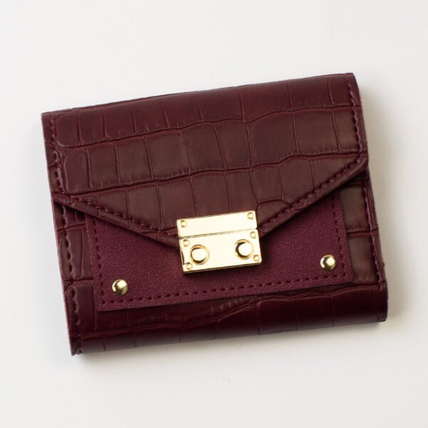 Women Short Wallet red