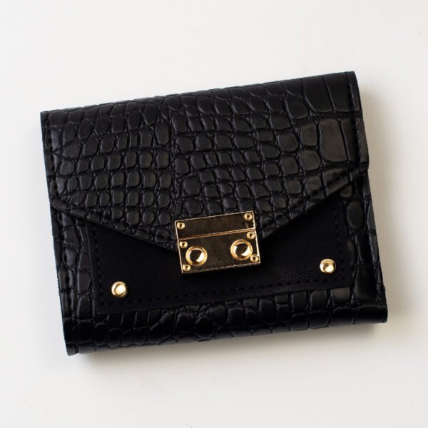 Women Short Wallet black