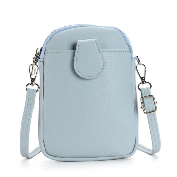 Round Crossbody Bags for Women blue