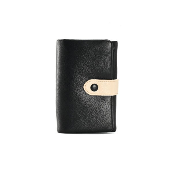 short wallet black