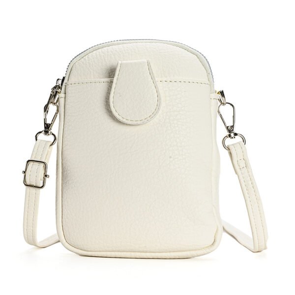 Round Crossbody Bags for Women white