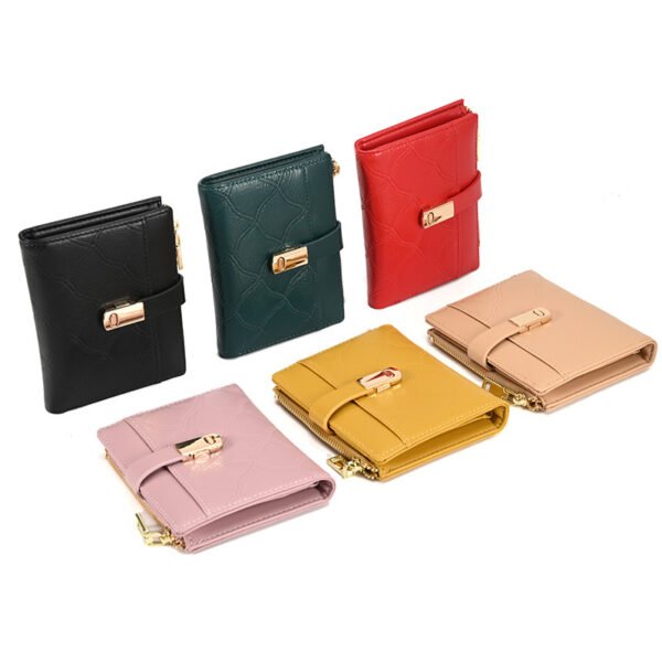 short wallet colorful