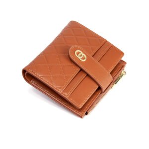 short wallet brown