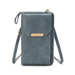 phone holder bag blue